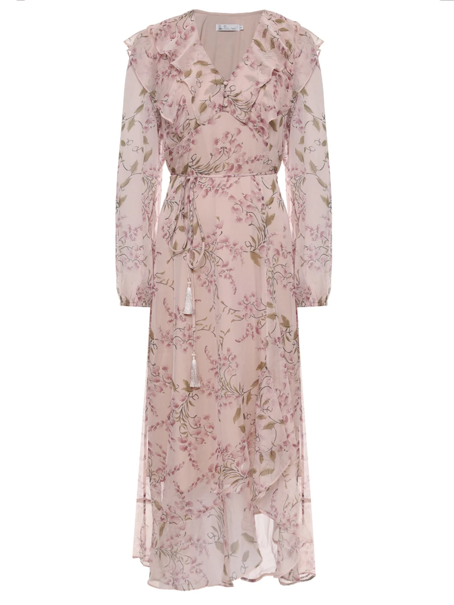 Платье с принтом