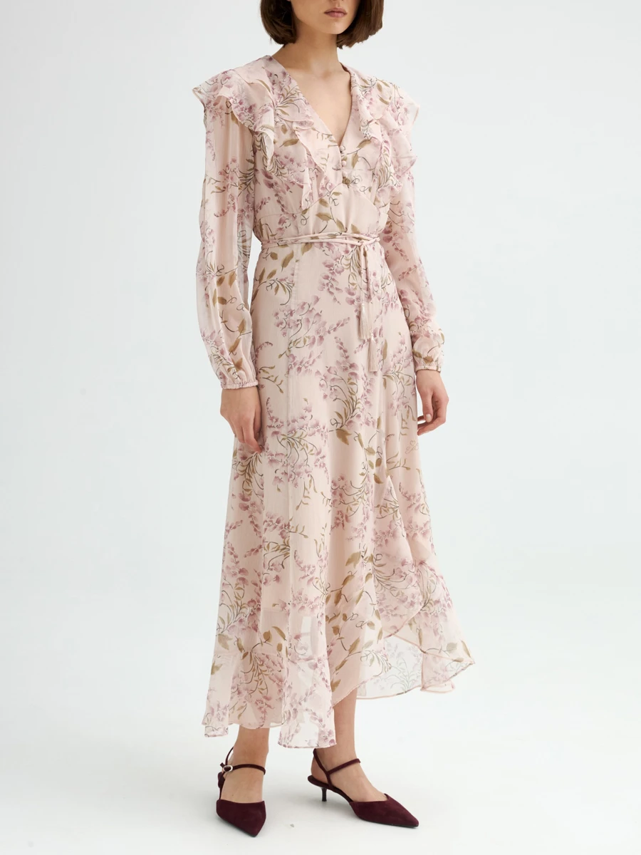 Платье с принтом