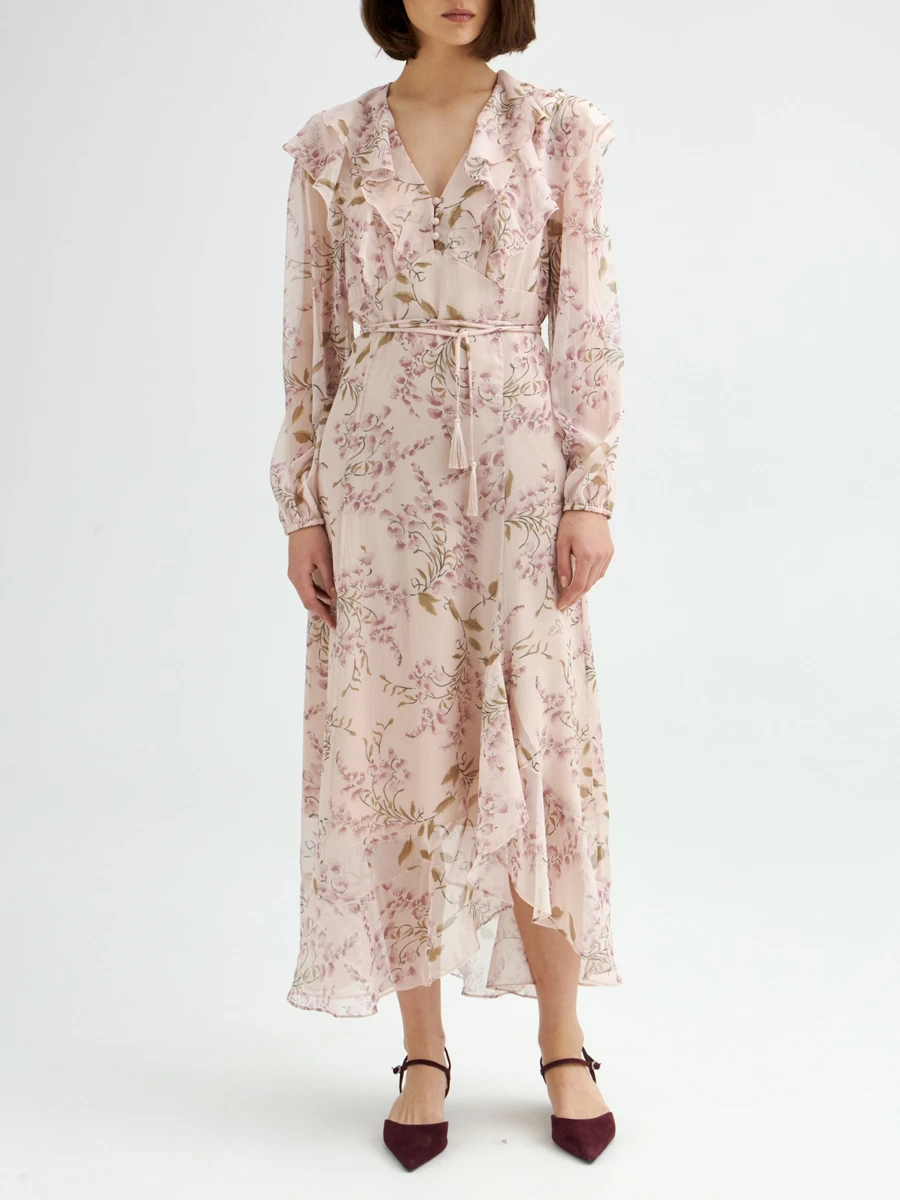 Платье с принтом