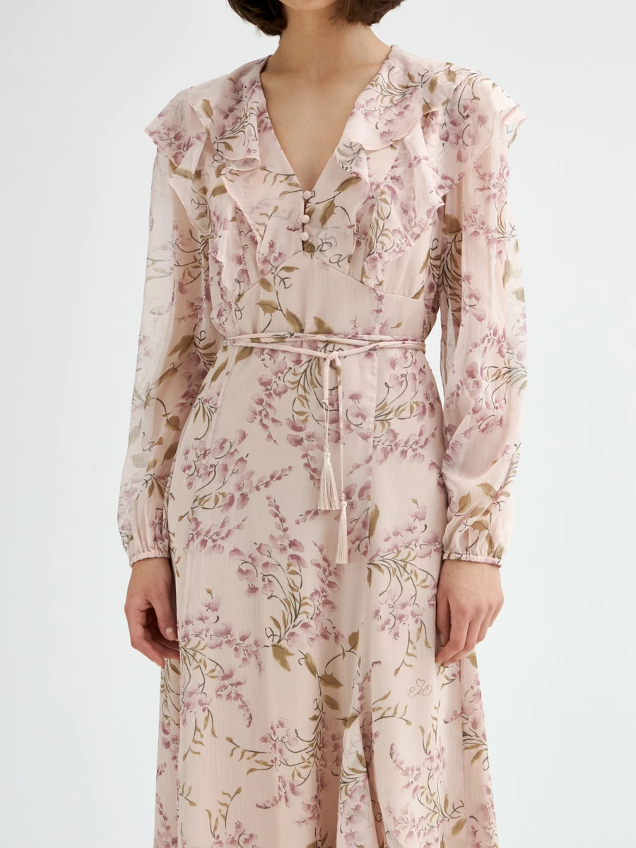 Платье с принтом