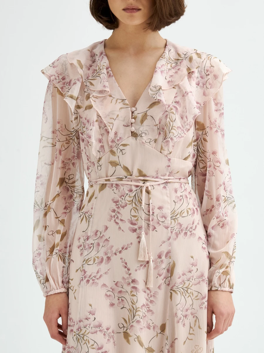 Платье с принтом