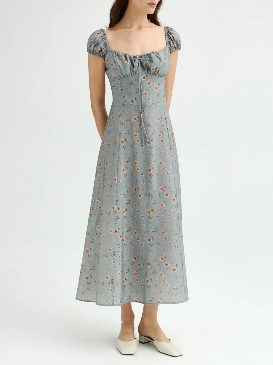 Платье с принтом