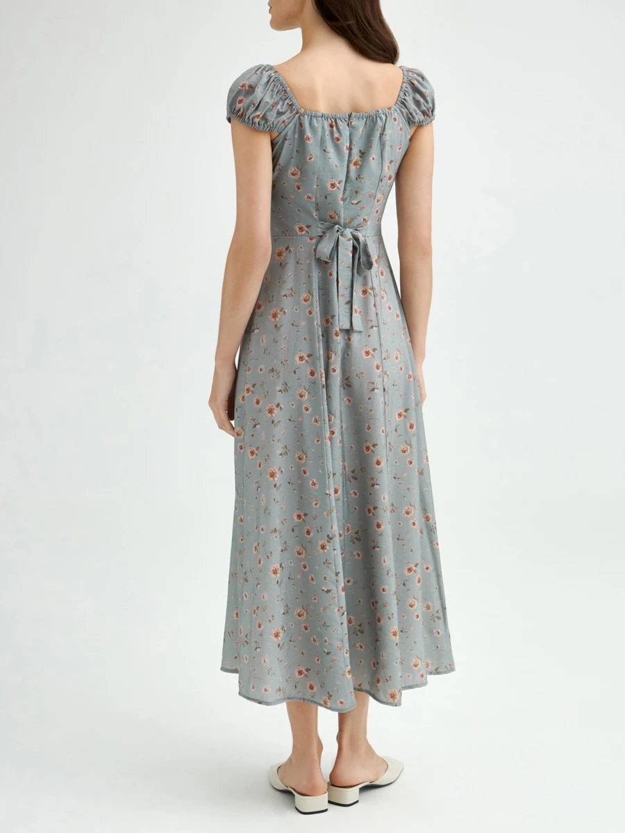 Платье с принтом