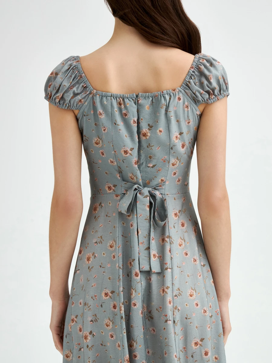 Платье с принтом