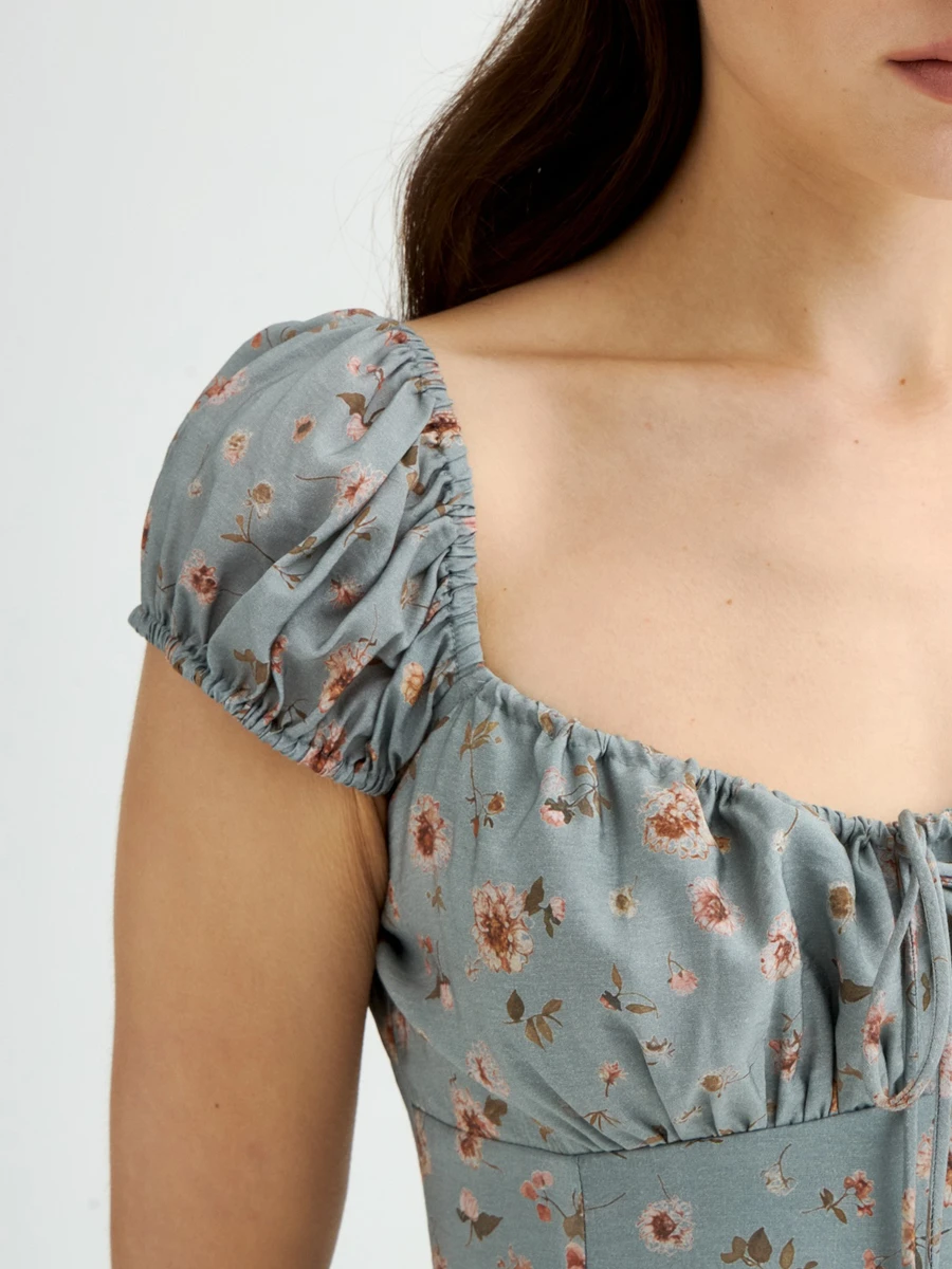 Платье с принтом