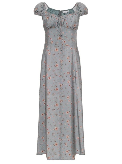 Платье с принтом EMILIA DELL'ORO