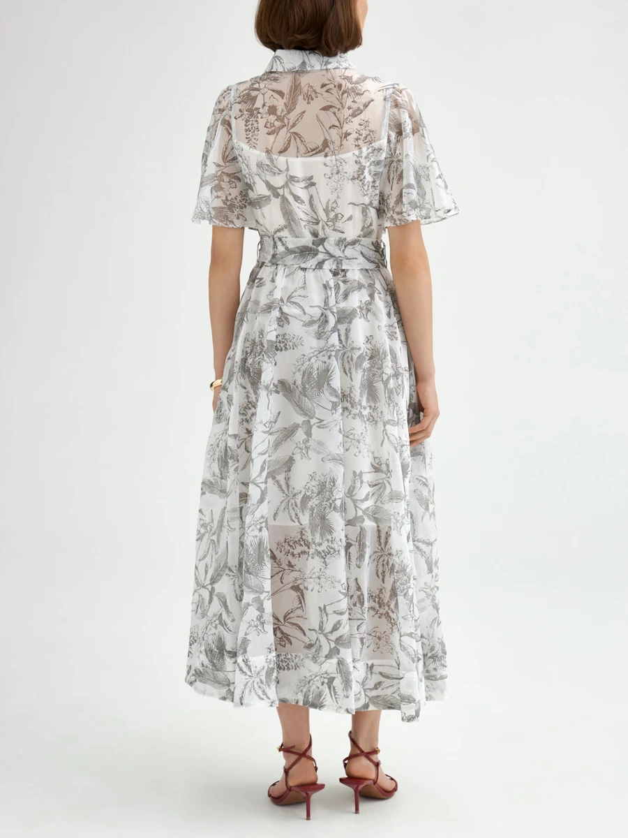 Платье из вискозы