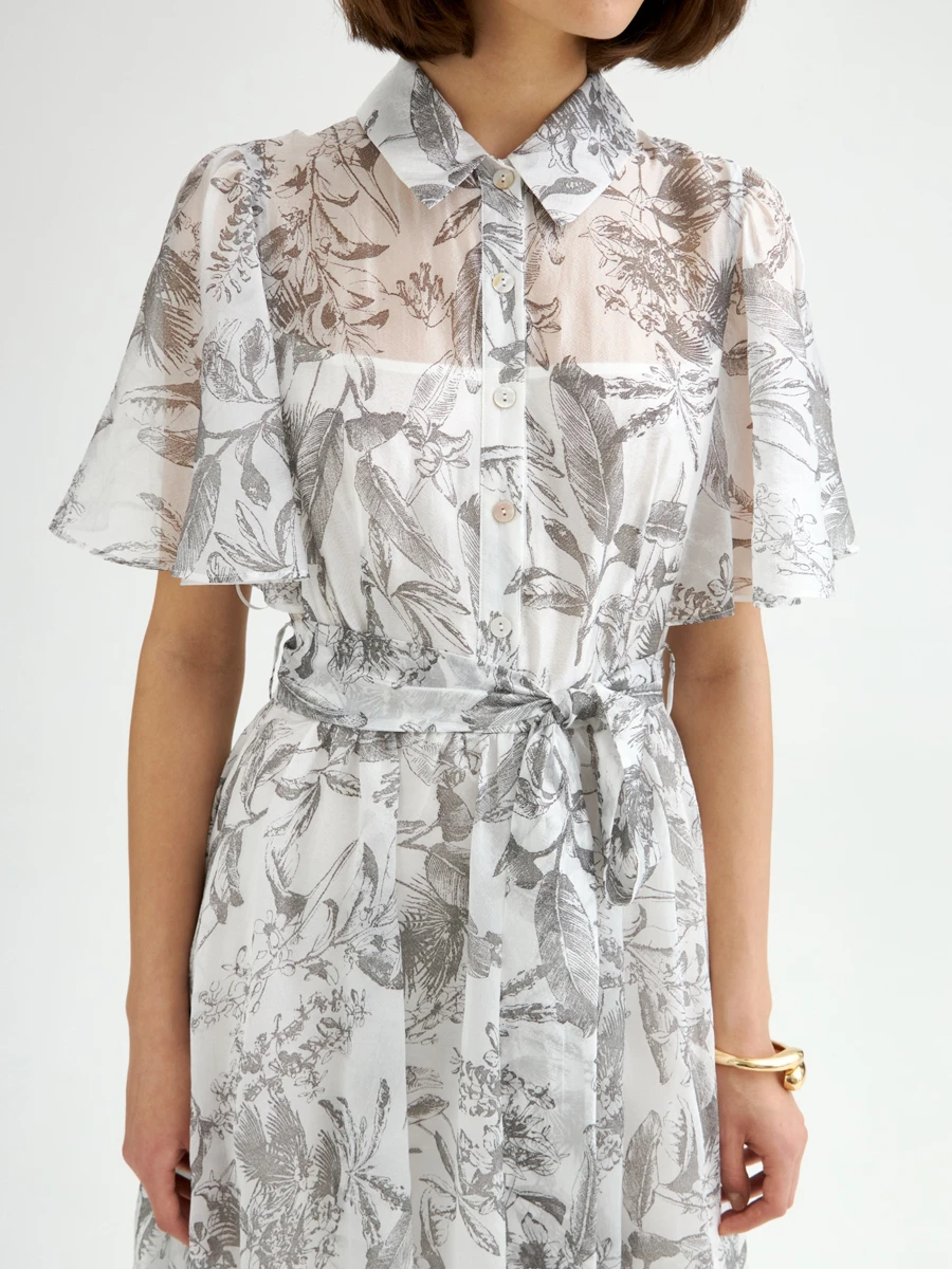 Платье из вискозы