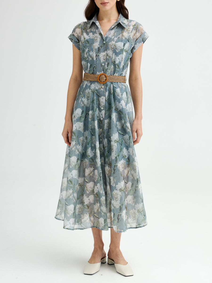 Платье из тенселя