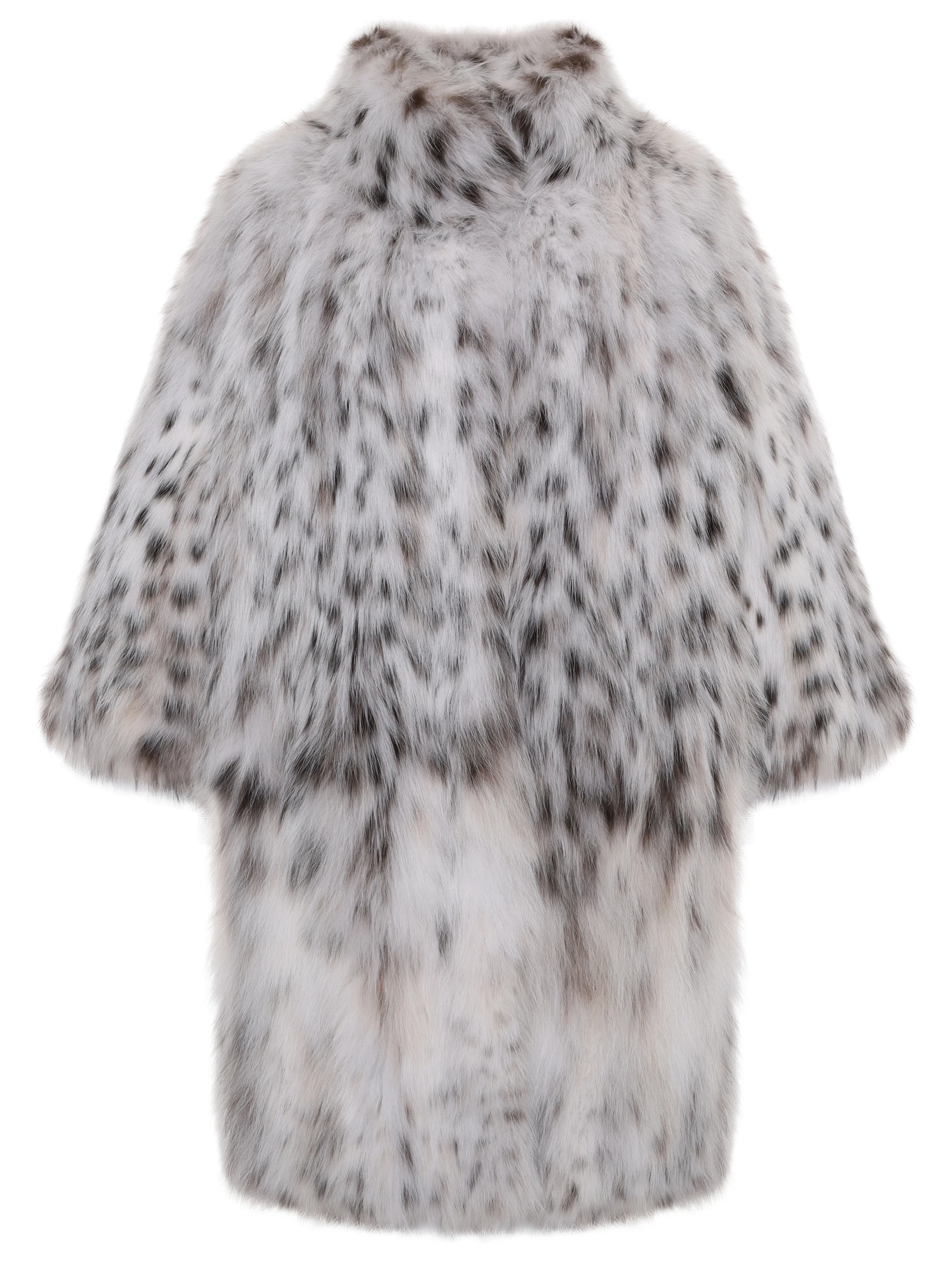 Шуба из меха рыси