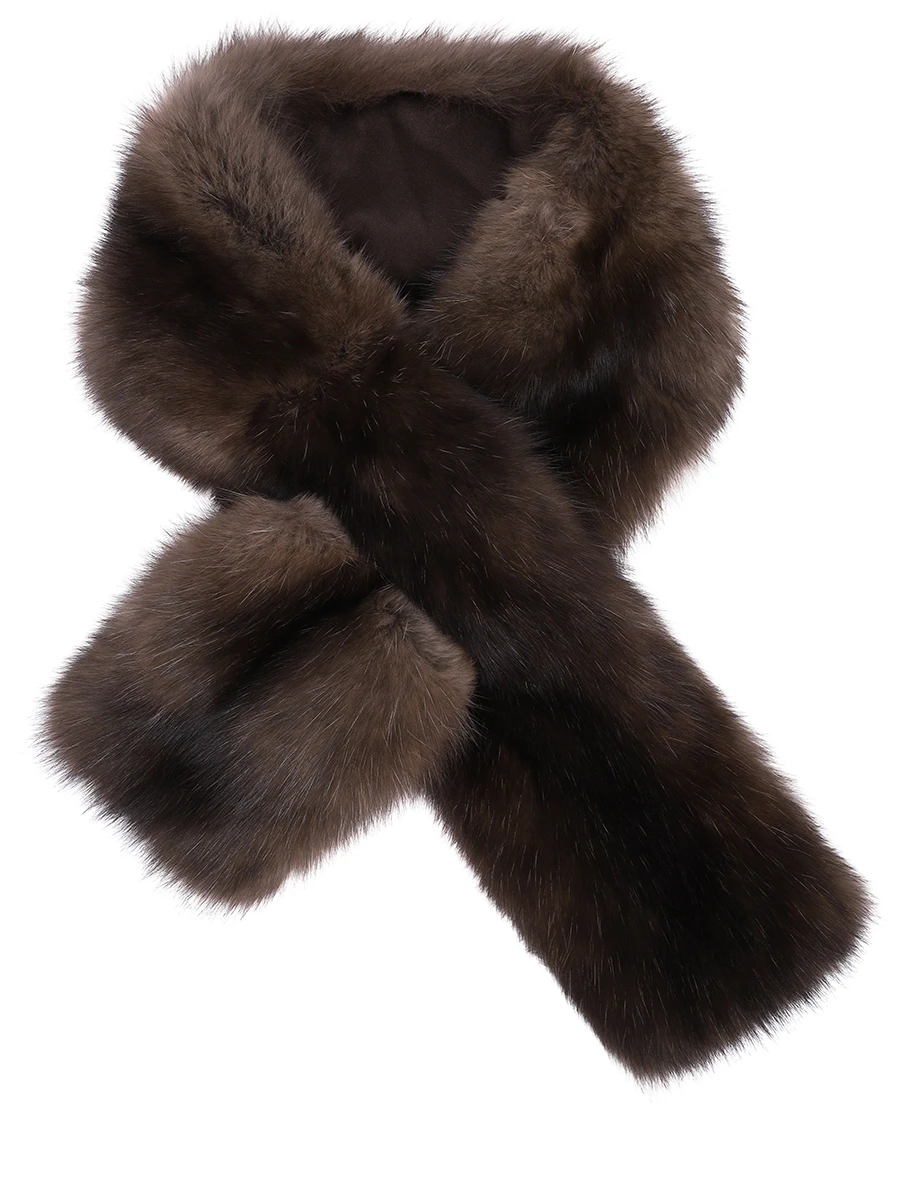 Шарф соболиный