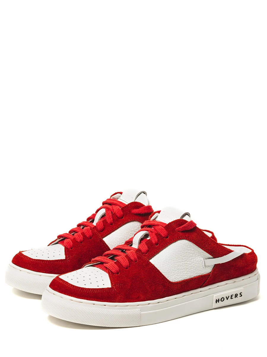 Кеды из кожи и замши