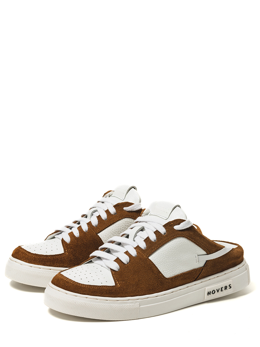 Кеды из кожи и замши