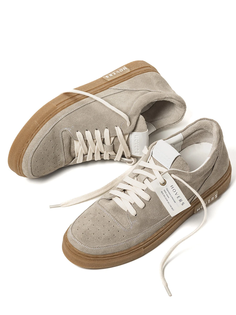 Кеды замшевые