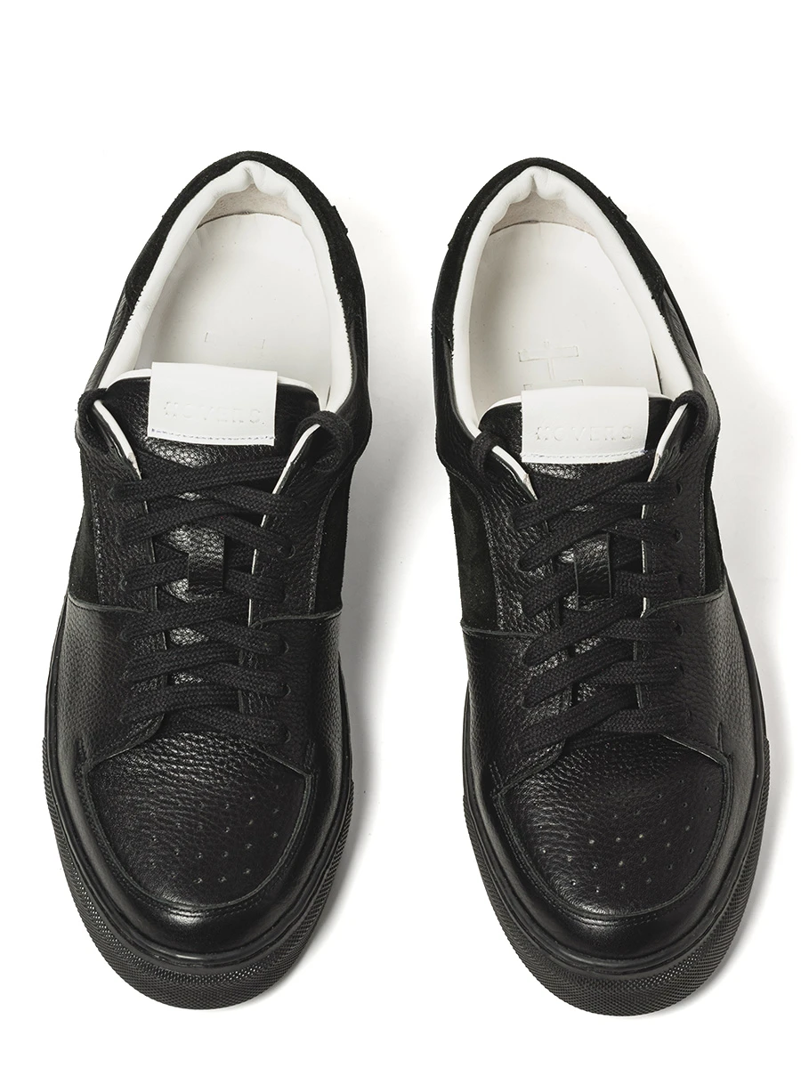 Кеды из кожи и замши