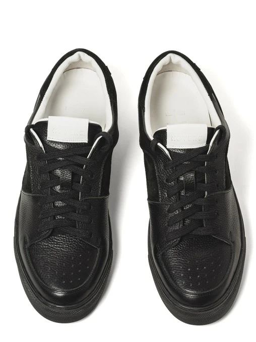 Кеды из кожи и замши HOVERS