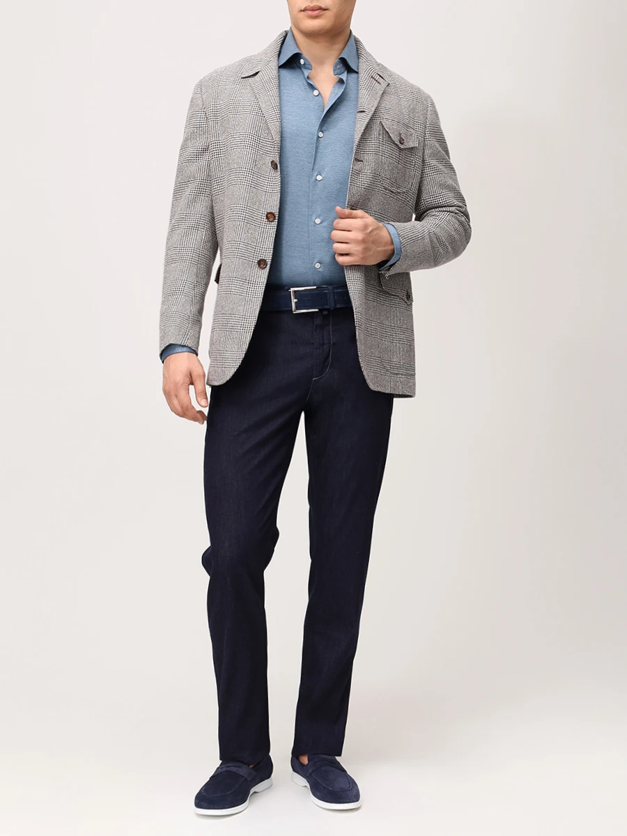 Джинсы Regular Fit хлопковые