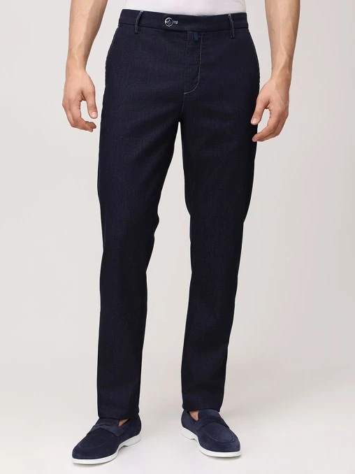 Джинсы Regular Fit хлопковые JOHNNY MANGLANI