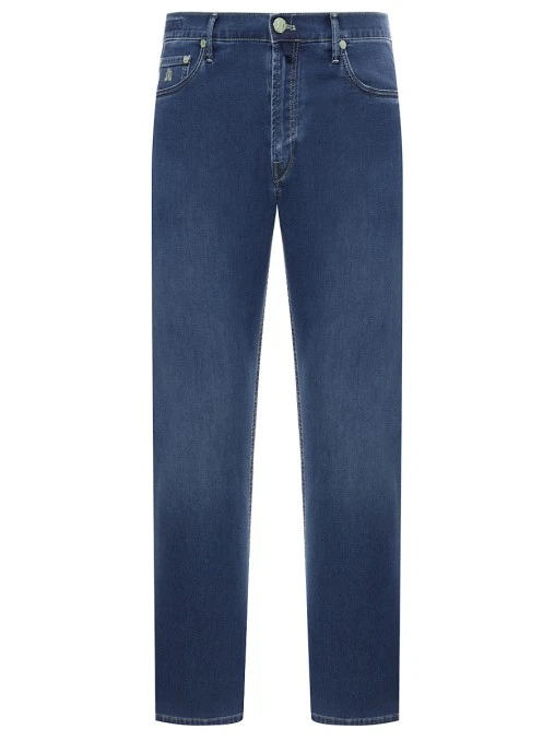 Джинсы Regular Fit хлопковые JOHNNY MANGLANI