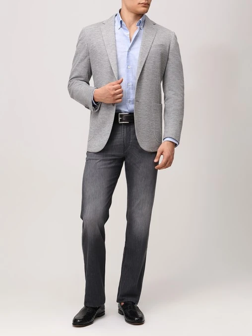 Джинсы Regular Fit хлопковые JOHNNY MANGLANI