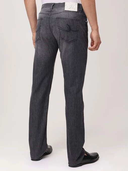 Джинсы Regular Fit хлопковые JOHNNY MANGLANI