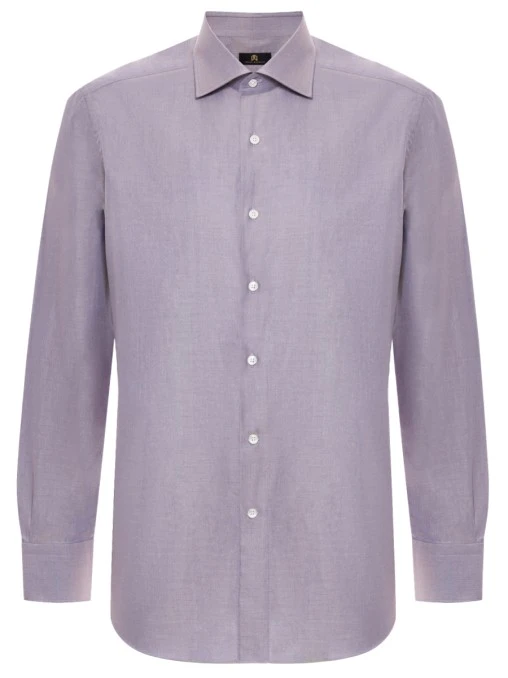 Рубашка Slim Fit хлопковая JOHNNY MANGLANI