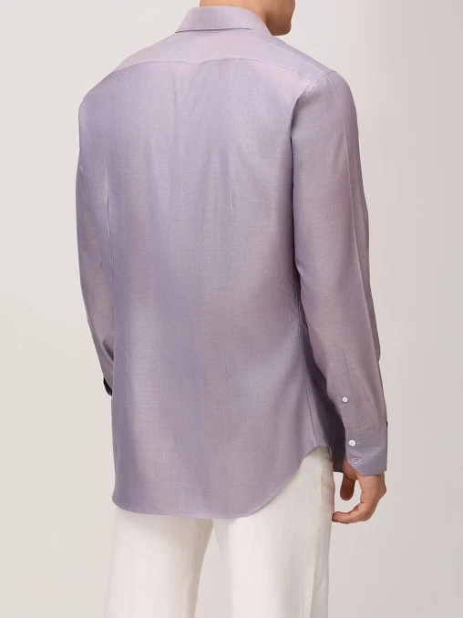 Рубашка Slim Fit хлопковая JOHNNY MANGLANI