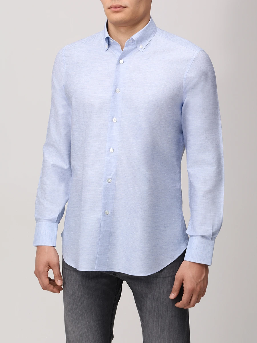 Рубашка Slim Fit хлопковая