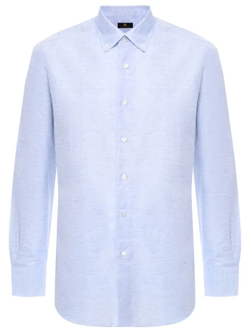 Рубашка Slim Fit хлопковая JOHNNY MANGLANI