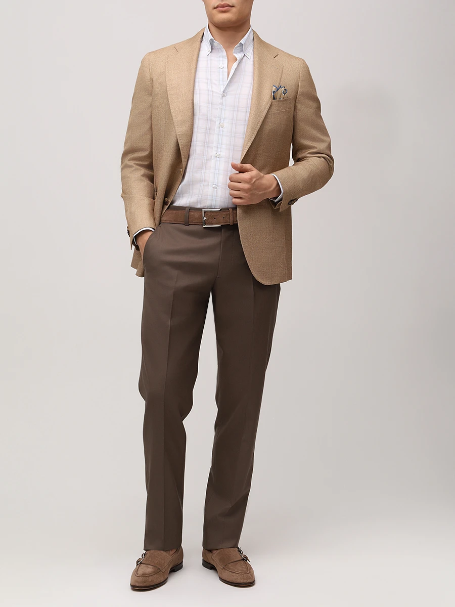 Рубашка Slim Fit хлопковая