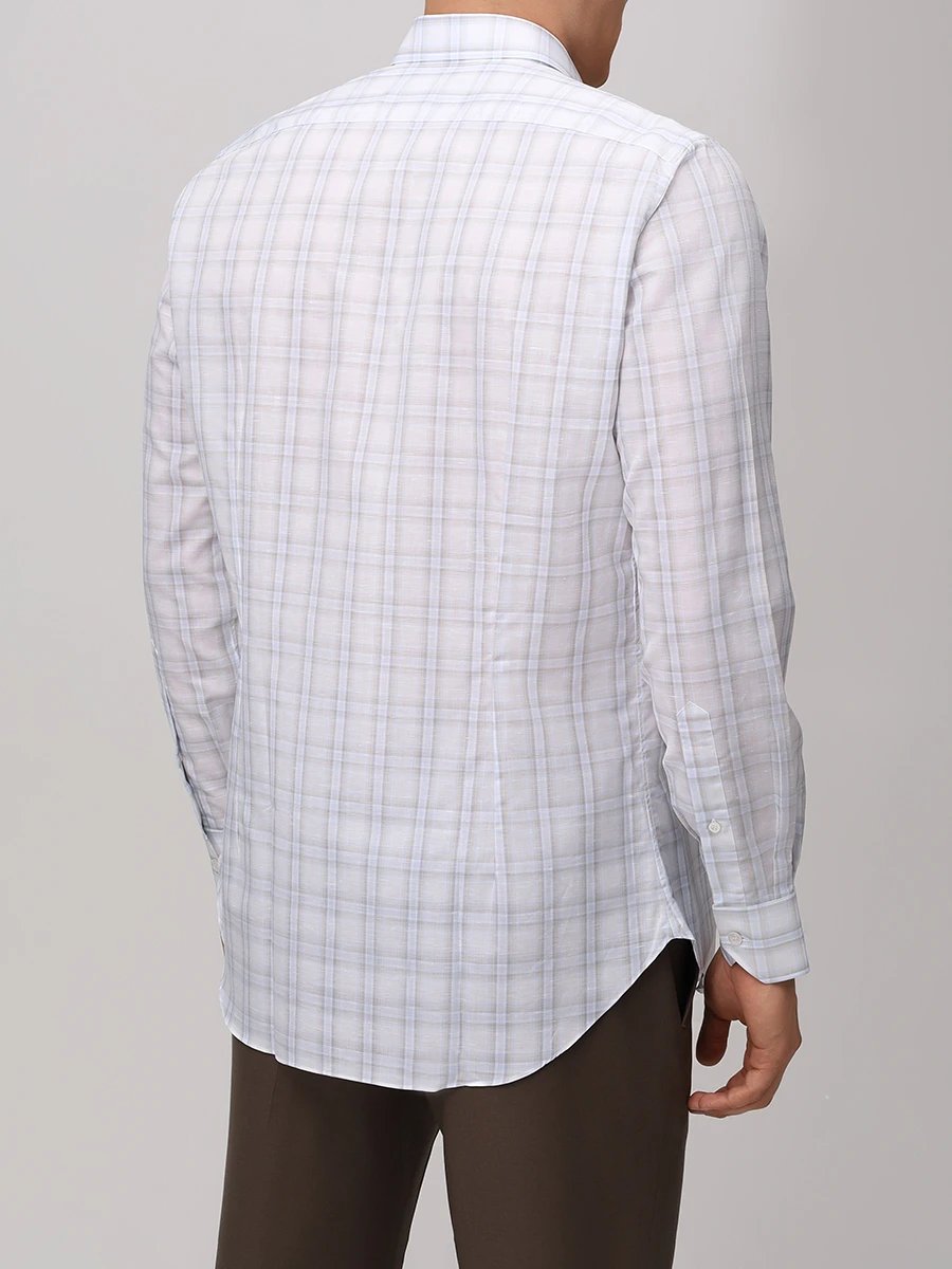 Рубашка Slim Fit хлопковая