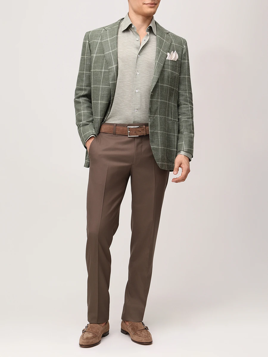 Рубашка Slim Fit хлопковая