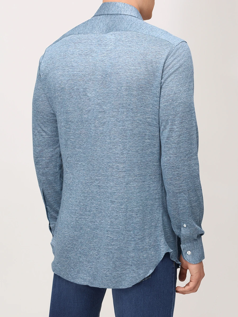 Рубашка Slim Fit льняная