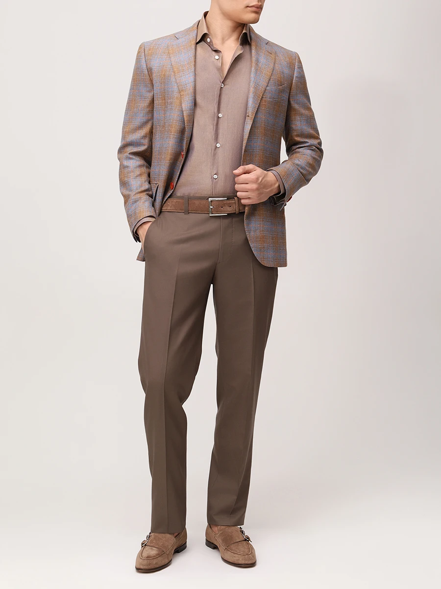 Рубашка Slim Fit хлопковая