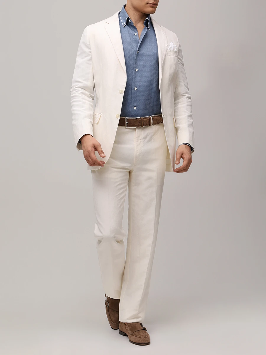 Рубашка Slim Fit хлопковая