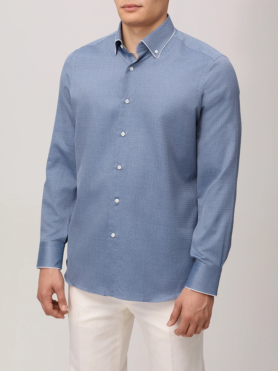 Рубашка Slim Fit хлопковая