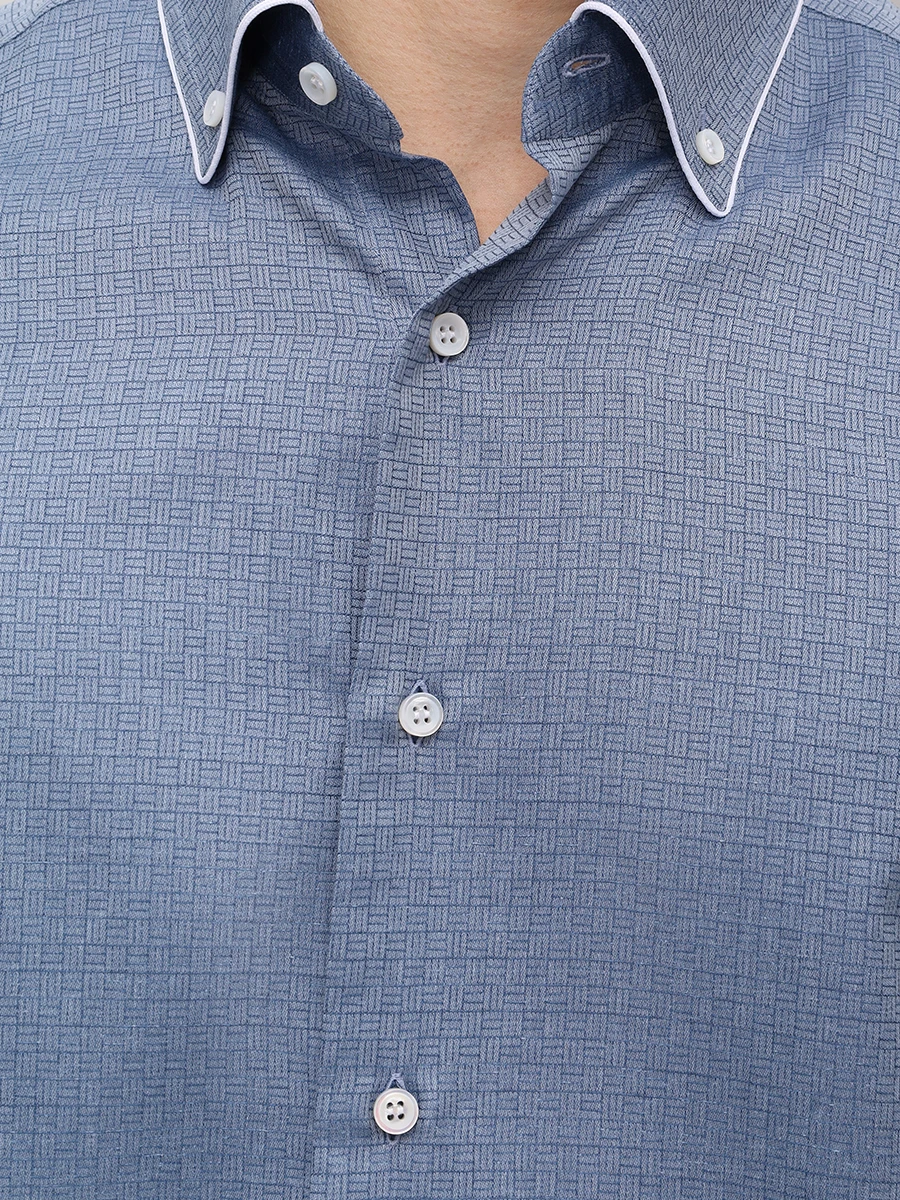 Рубашка Slim Fit хлопковая