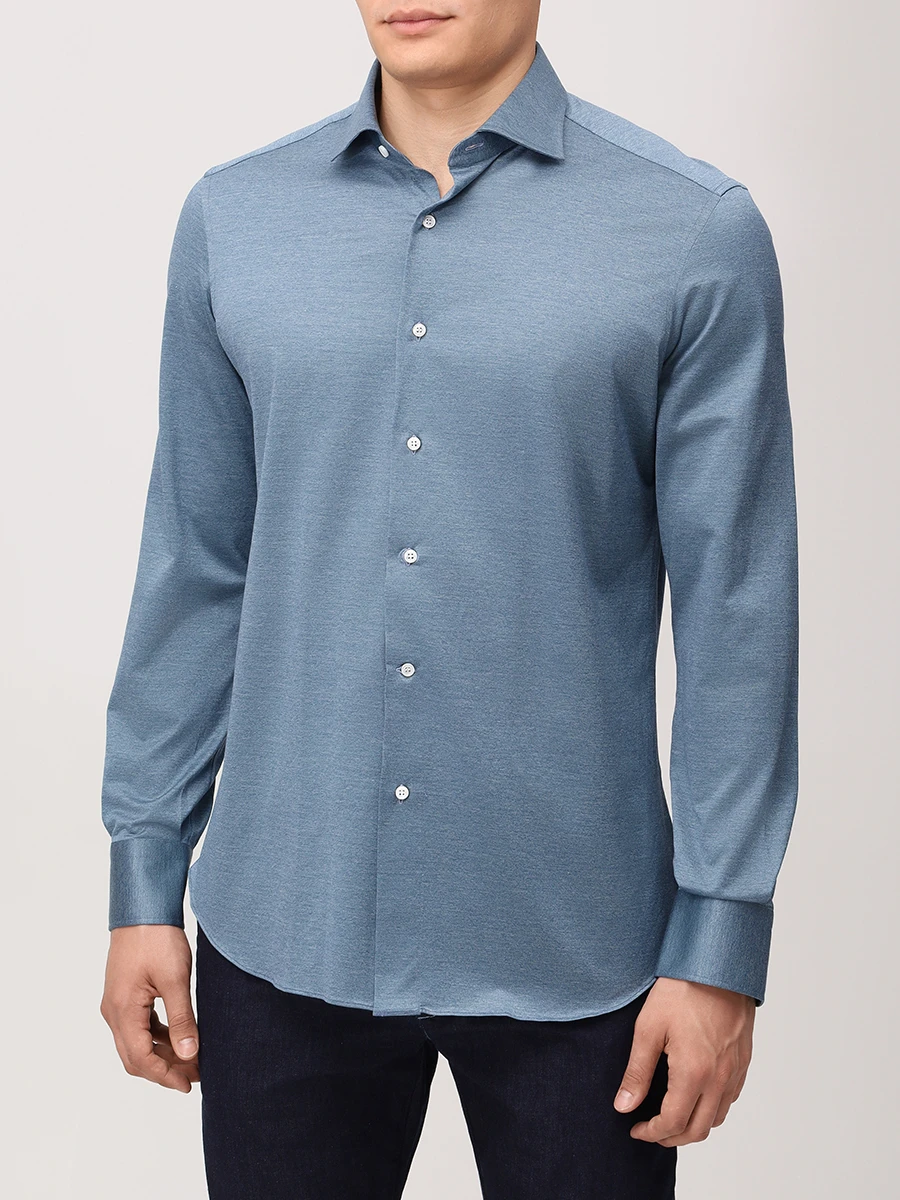 Рубашка Slim Fit хлопковая