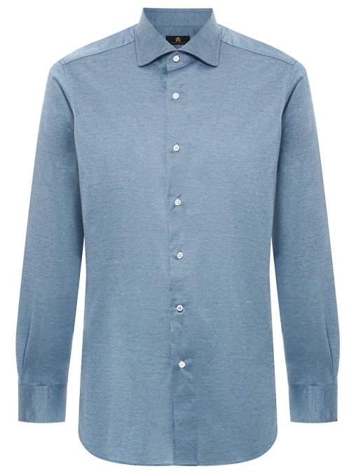 Рубашка Slim Fit хлопковая JOHNNY MANGLANI