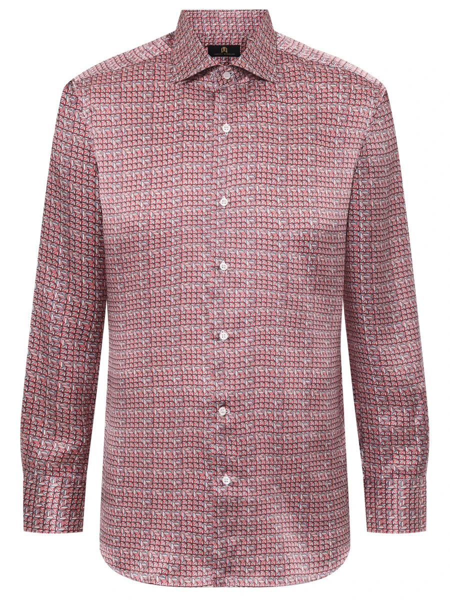 Рубашка Slim Fit шелковая