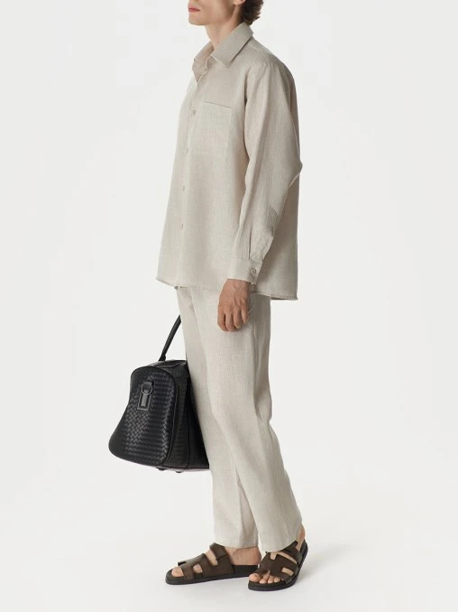 Костюм льняной Smoke VIA DOLORE