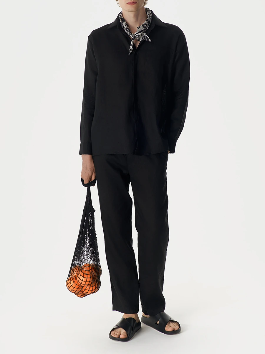 Костюм льняной Coal