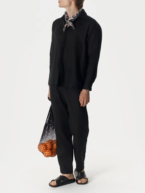 Костюм льняной Coal VIA DOLORE