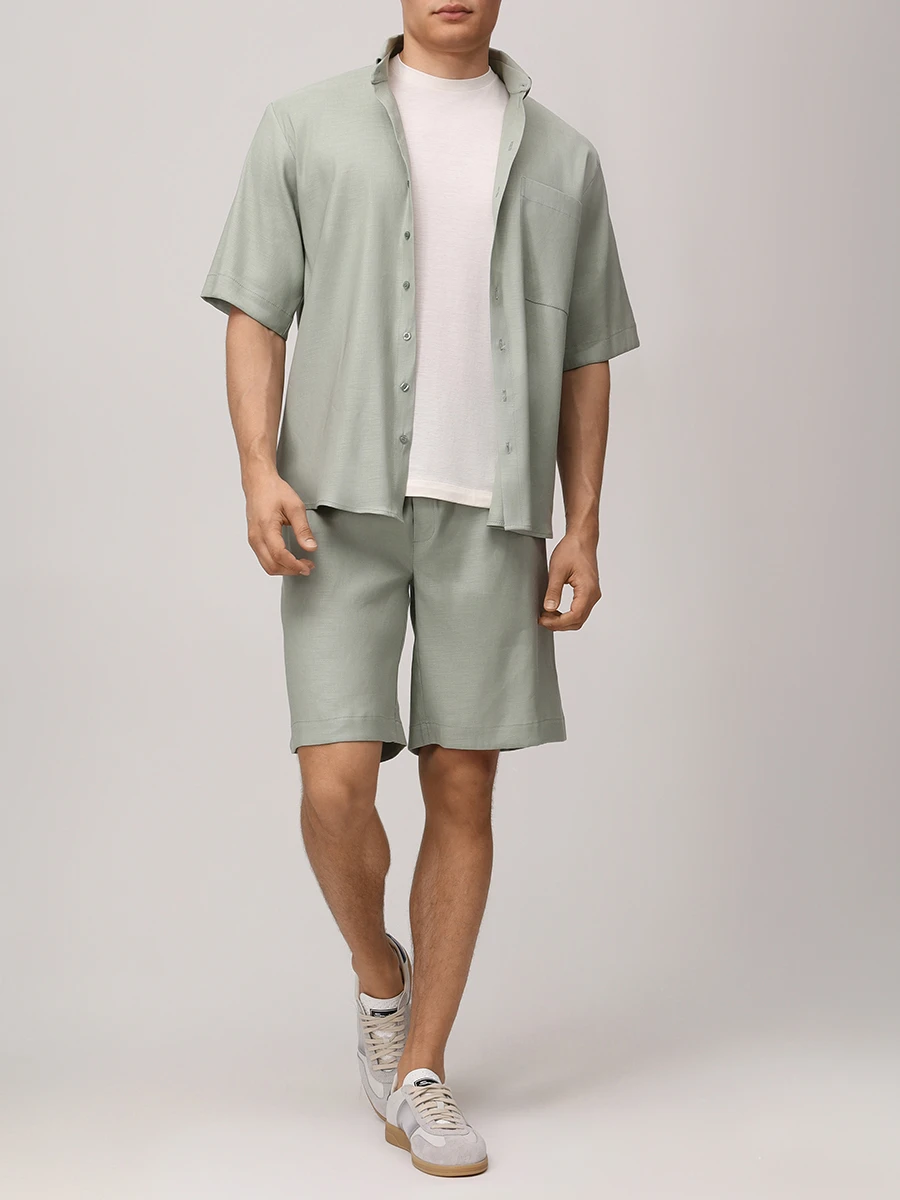 Костюм изо льна и вискозы Sage