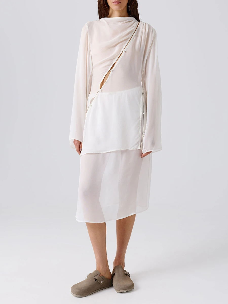 Блуза «Шелковый пар»