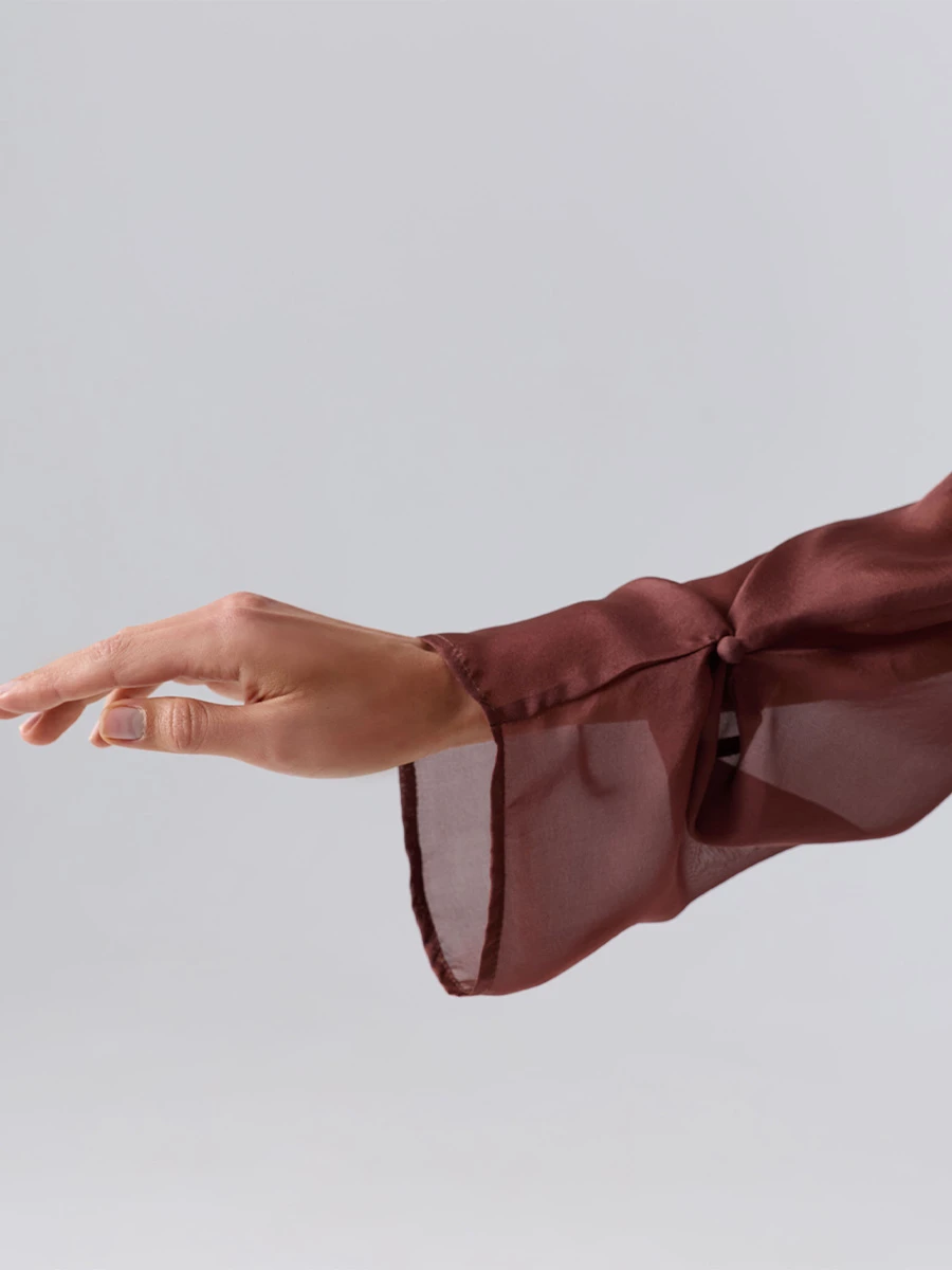 Блуза «Шелковый пар»