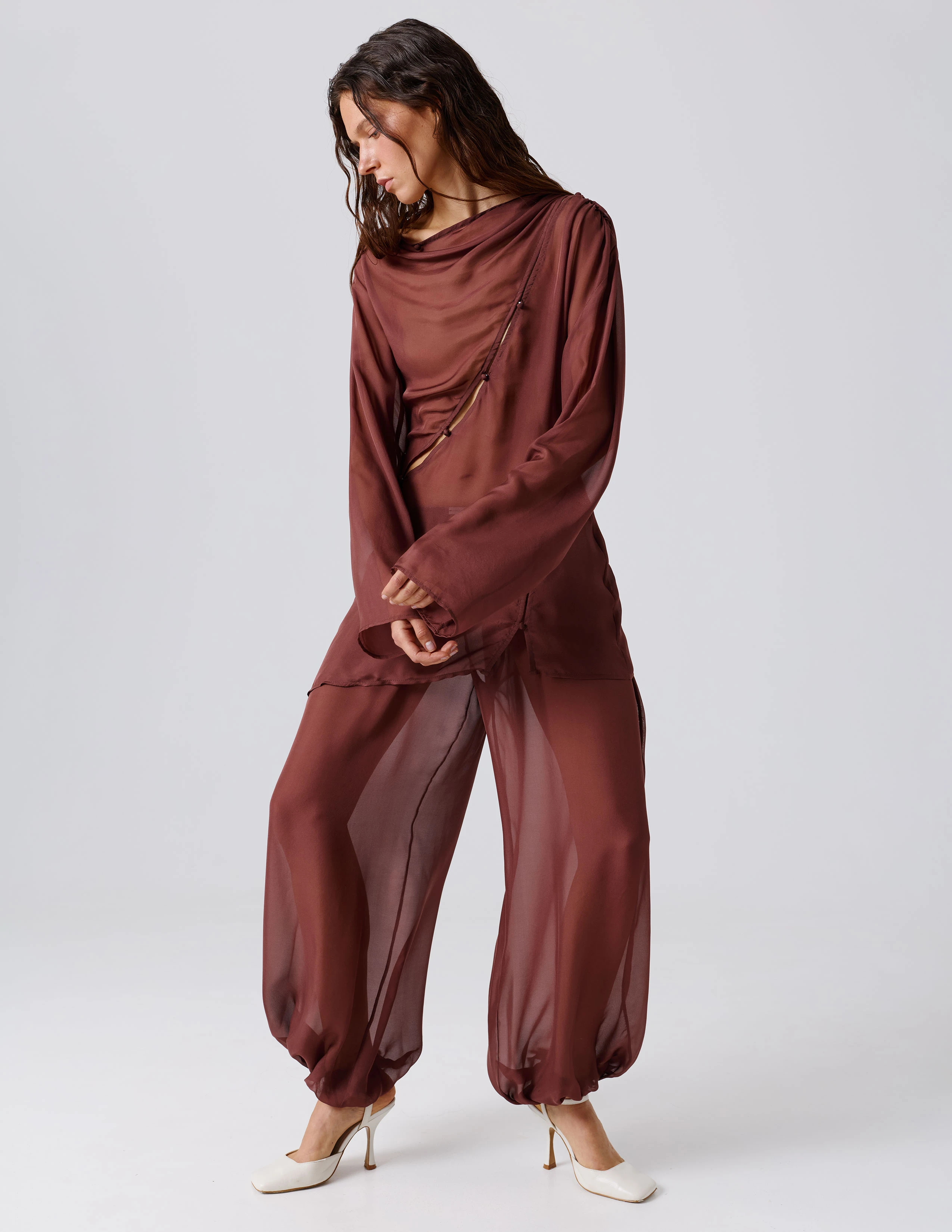 Брюки «Шелковый пар»