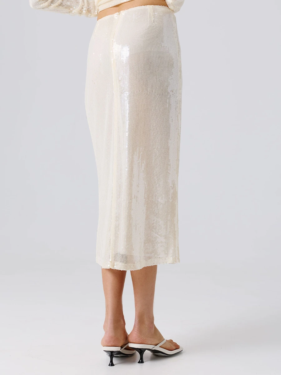 Юбка с пайетками «97 градусов»