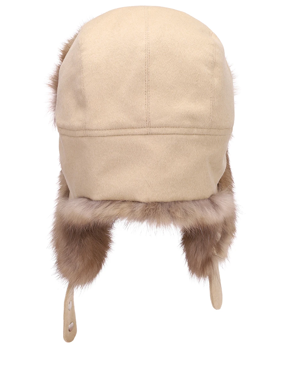 Шапка с мехом соболя