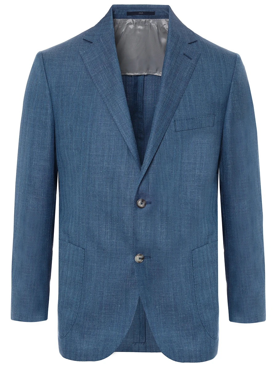 Пиджак из шерсти и шелка